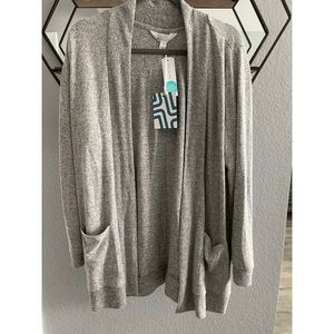 Market & Spruce Halls Brushed Knit Two Pocket Cardigan